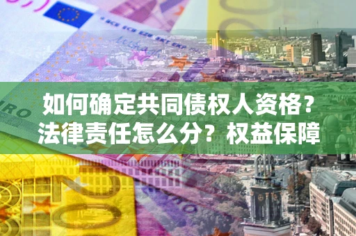 武汉如何确定共同债权人资格？法律责任怎么分？权益保障技巧揭秘！