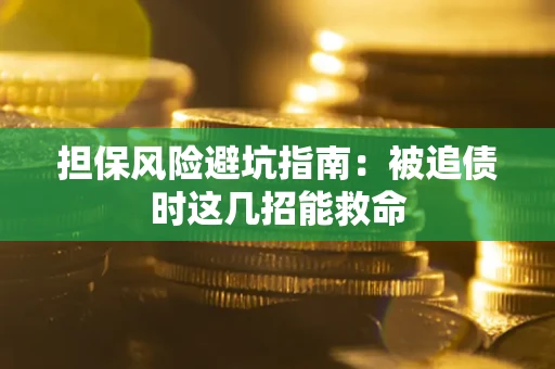 武汉担保风险避坑指南：被追债时这几招能救命