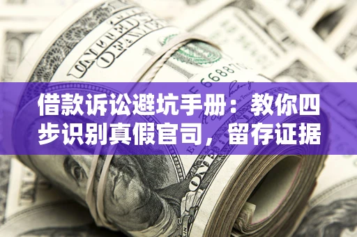 武汉借款诉讼避坑手册：教你四步识别真假官司，留存证据不踩雷