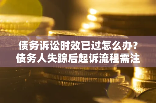 武汉债务诉讼时效已过怎么办？债务人失踪后起诉流程需注意什么？