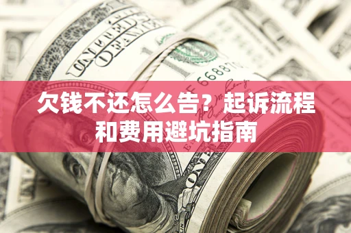 武汉欠钱不还怎么告？起诉流程和费用避坑指南