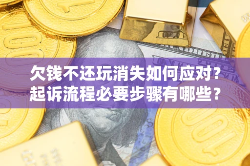 武汉欠钱不还玩消失如何应对？起诉流程必要步骤有哪些？